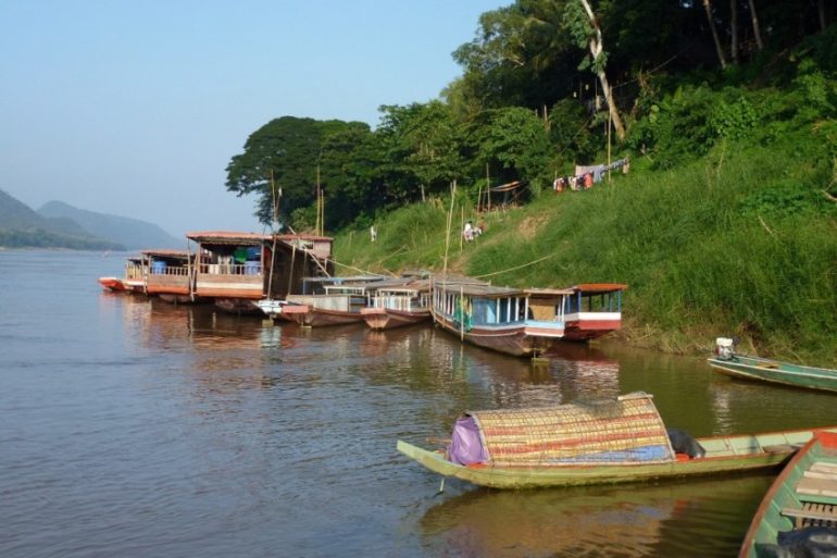 Der Mekong bei Luang Prabang