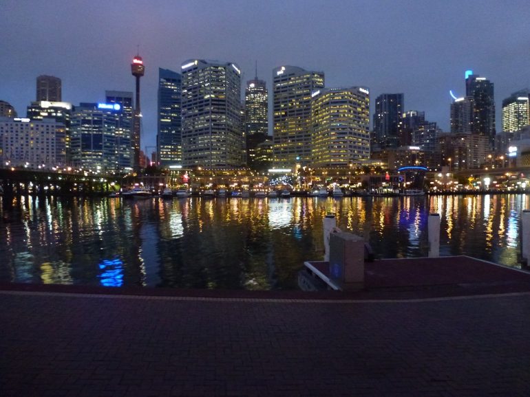 sydney bei nacht