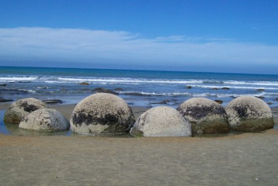 neuseeland moeraki boulders