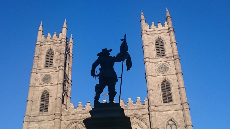 Bilder aus Quebec,Notre Dame Basilika Montreal