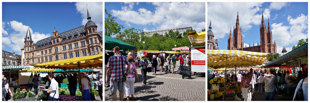 Wochenmarkt Wiesbaden