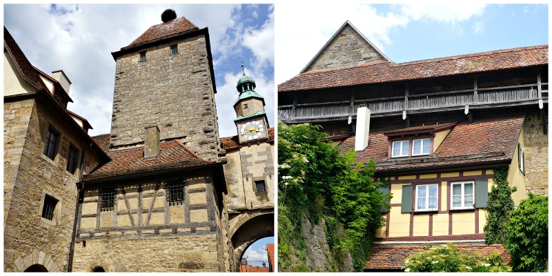 Turm Weg Rothenburg ob der Tauber 