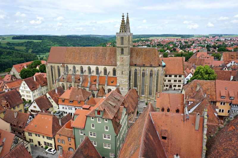 Rathausturmbesteigung Rothenburg ob der Tauber 