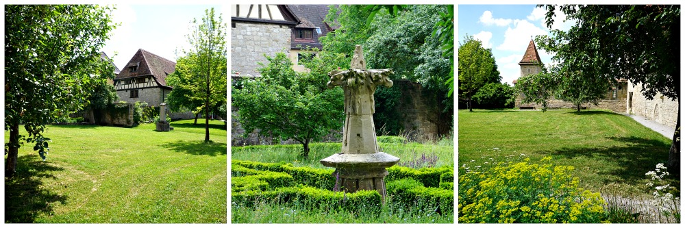 Klostergarten Rothenburg ob der Tauber 