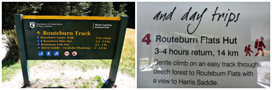 Great Walks Neuseeland - Tageswanderung auf dem Routeburn Track